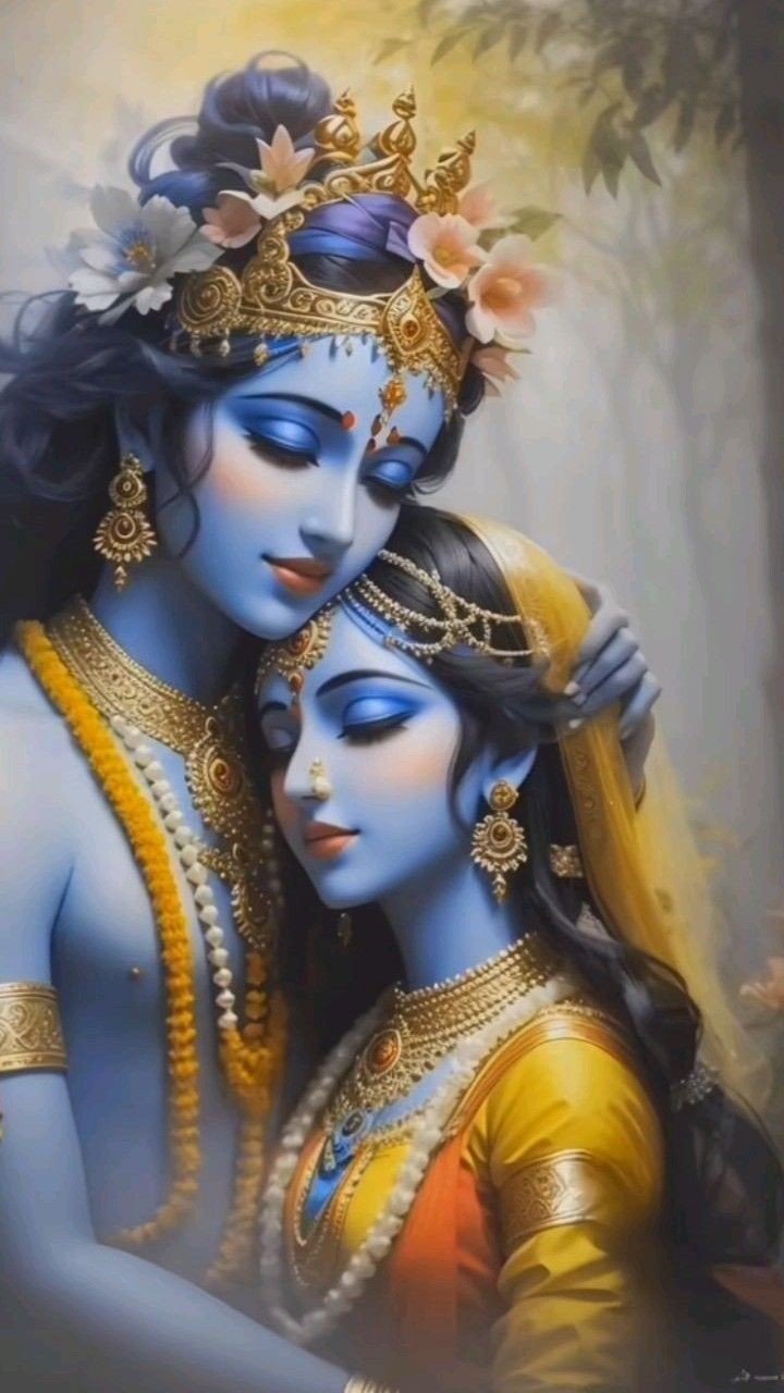 Radha Krishna love images