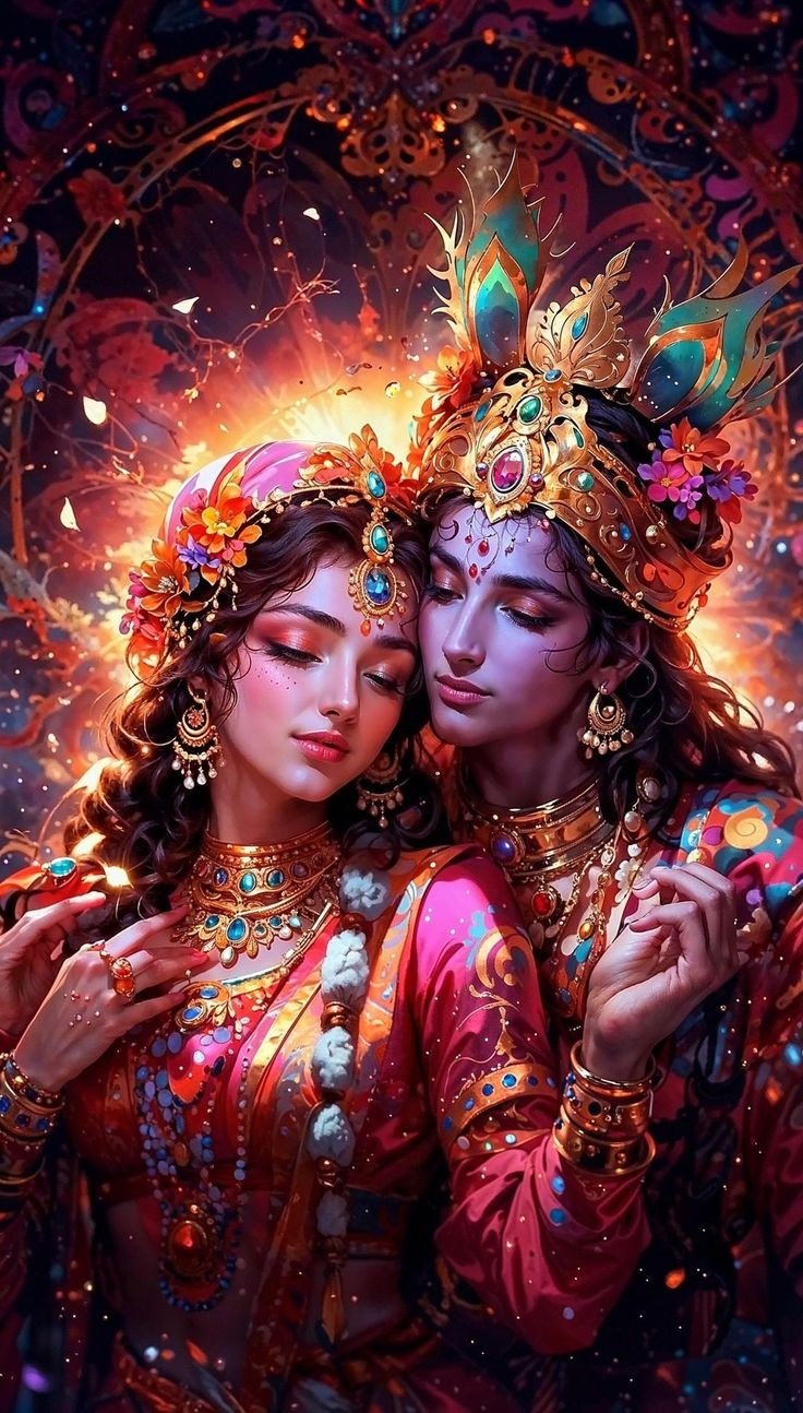 Romantic Radha Krishna Images