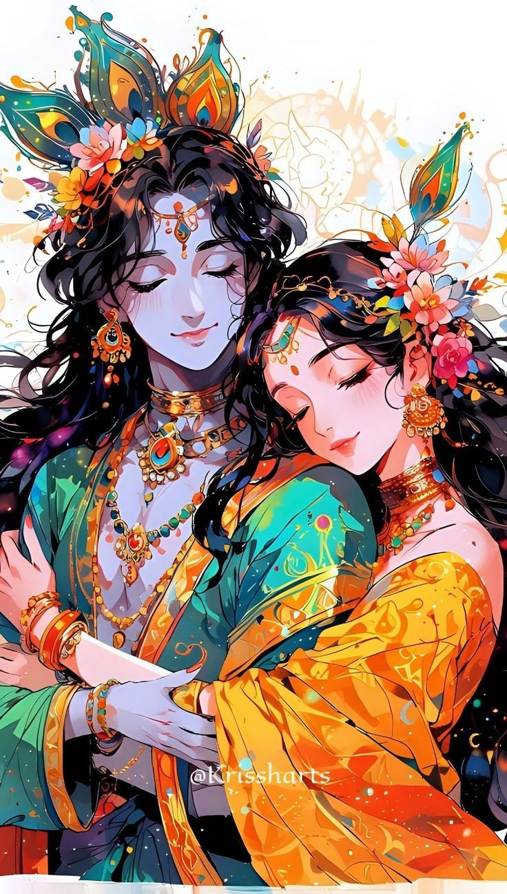 Romantic Radha Krishna Images