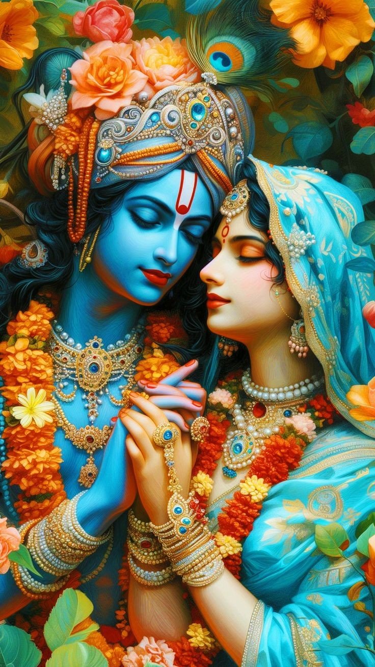 Romantic Radha Krishna Images