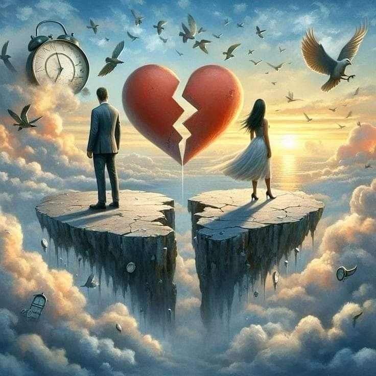 broken heart dp for whatsapp