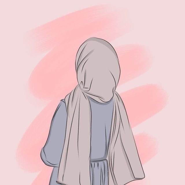 hijab girl dp