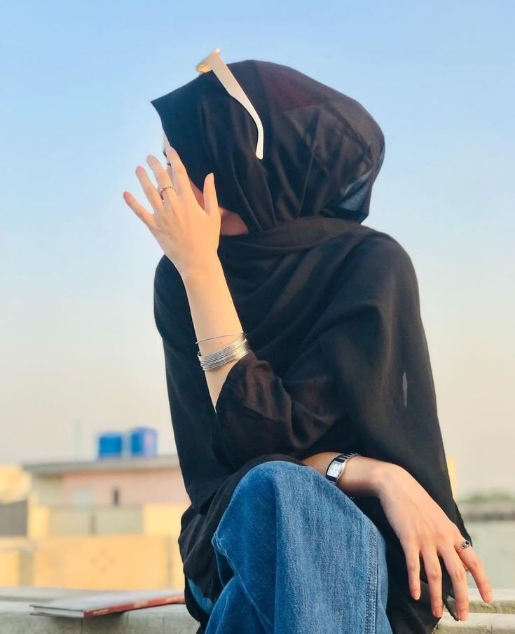 hijab girl dp