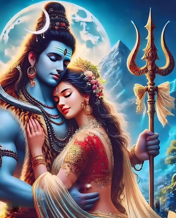 shiv parvati images