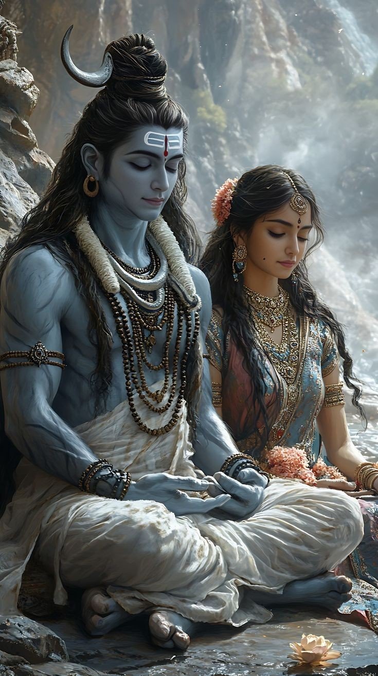 shiv parvati images