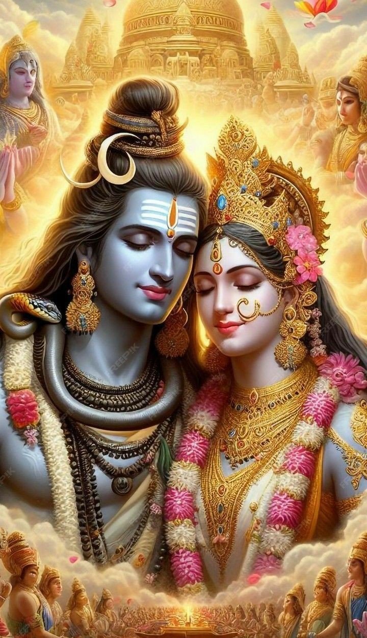 shiv parvati images