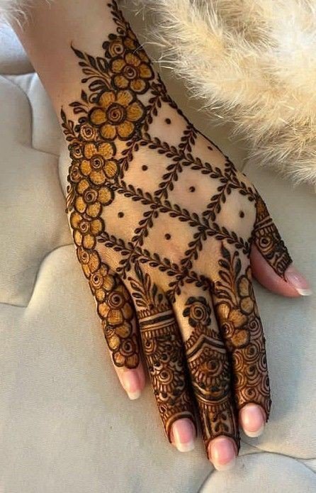 simple mehndi design