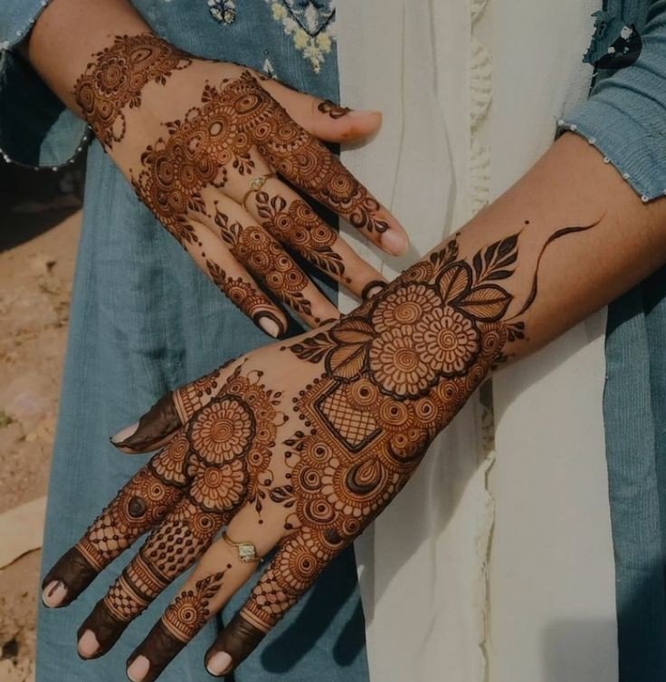 simple mehndi design