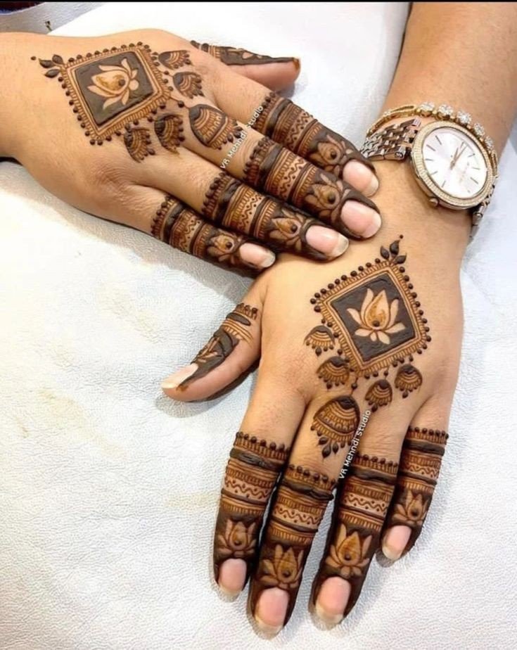 simple mehndi design